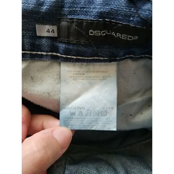 ‎Dsquared2 Dean and Dan Destructed Jeans Straight